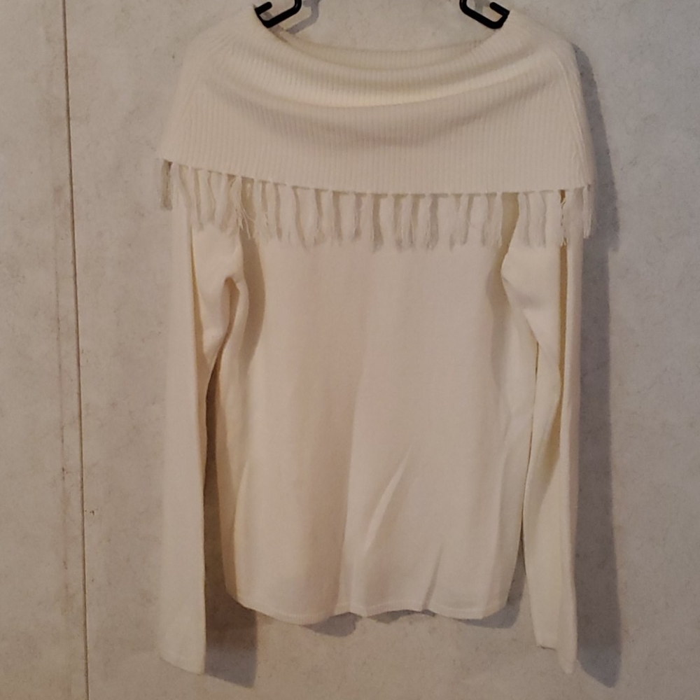 Cream colored sweater